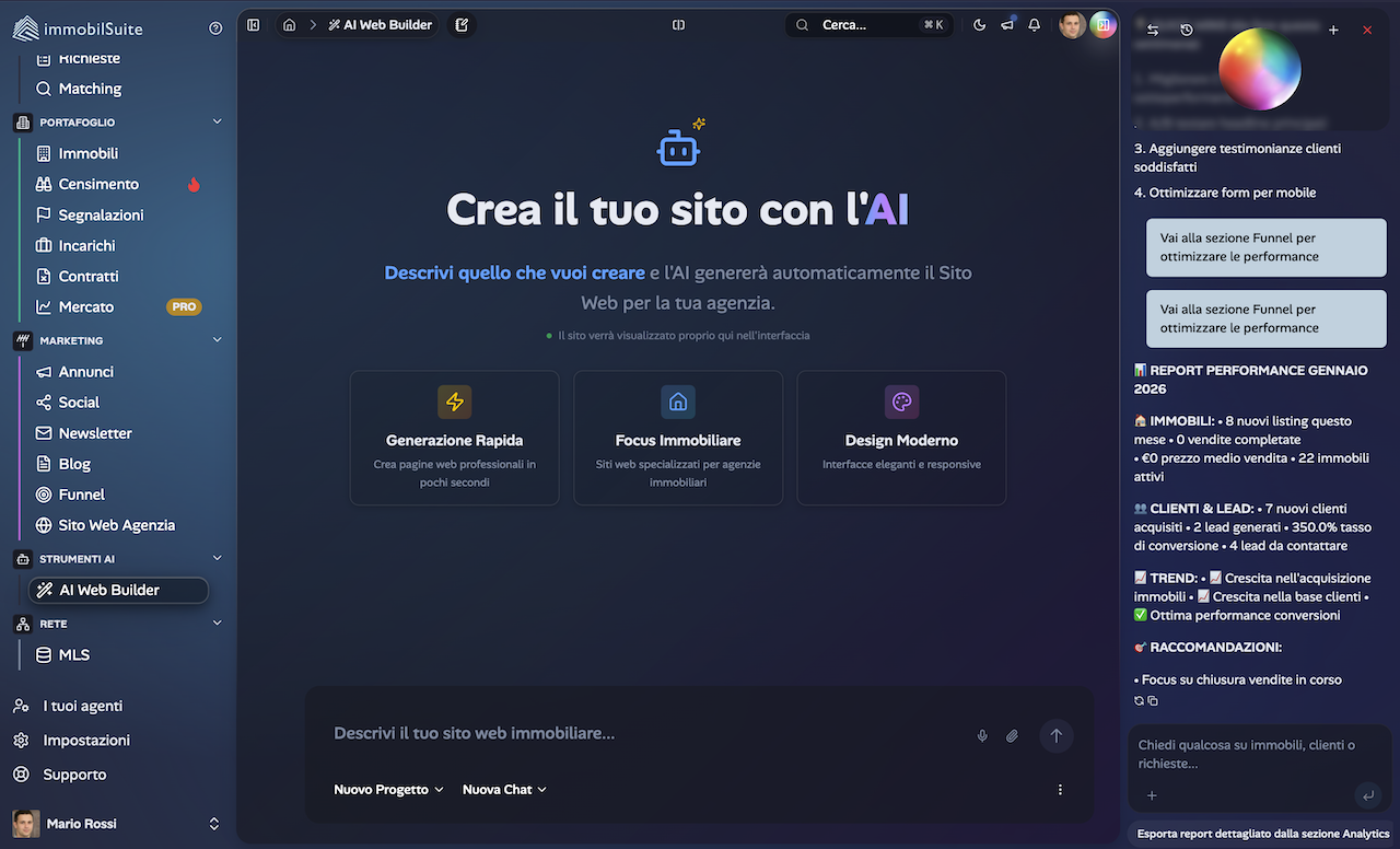 Website Builder AI - ImmobilSuite
