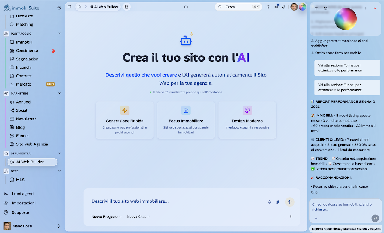 Website Builder AI - ImmobilSuite