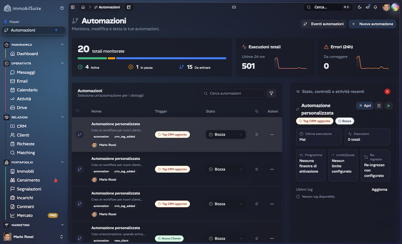 Automazioni ImmobilSuite