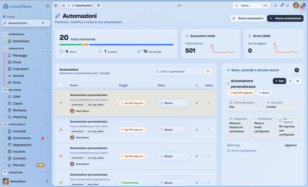 Automazioni ImmobilSuite