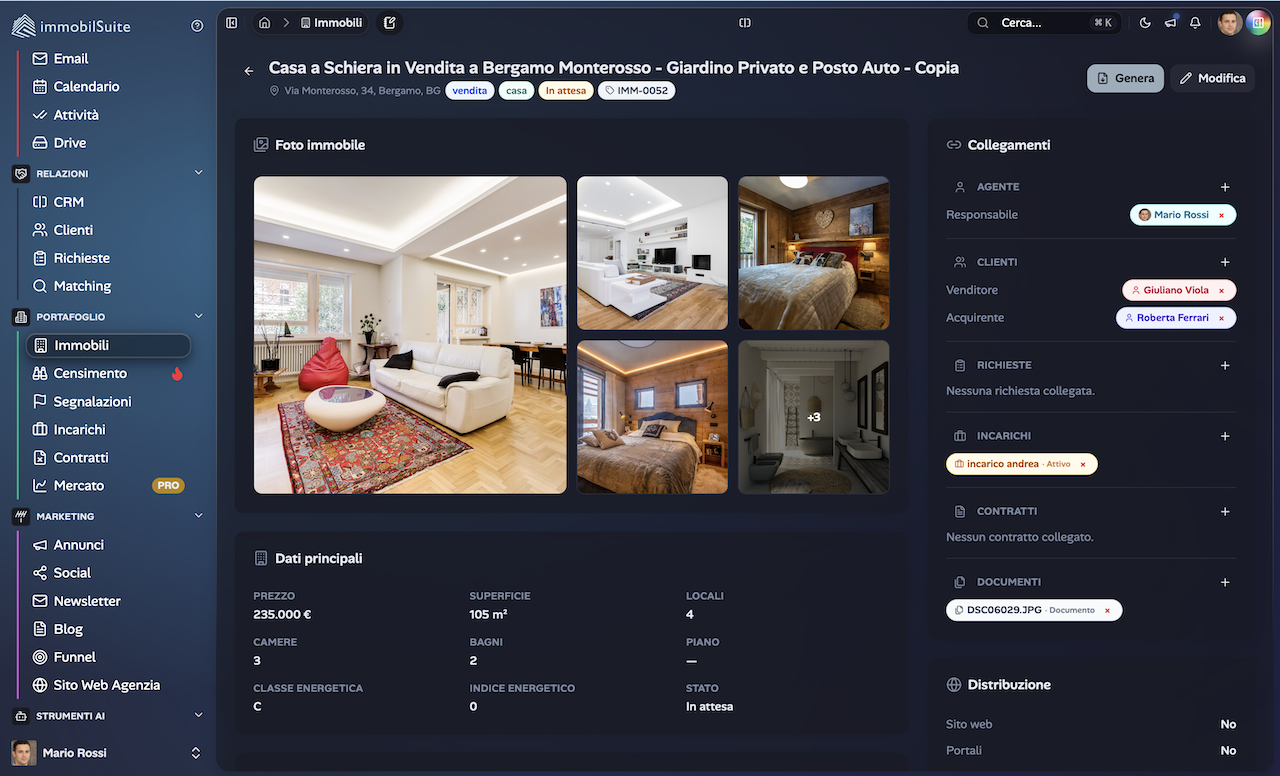 Landing immobile ImmobilSuite