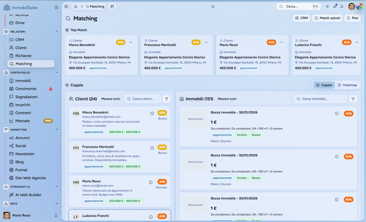 Matching ImmobilSuite